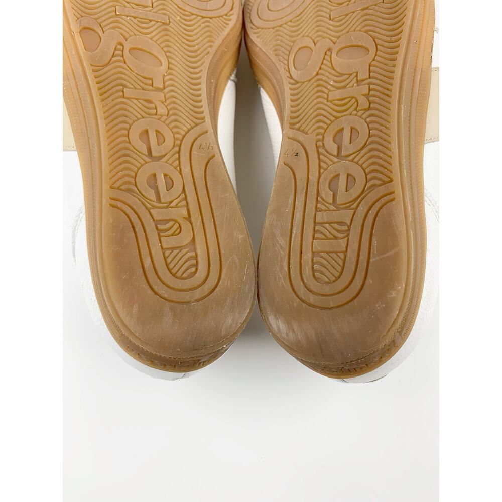 Paul Green Sneakers White Tan Leather Lace Up Casual Comfort Women's 4.5 US 7 - Picture 11 of 11
